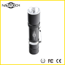 Portable Clip 3 Modes Lampe de poche en aluminium anodisé (NK-6620)